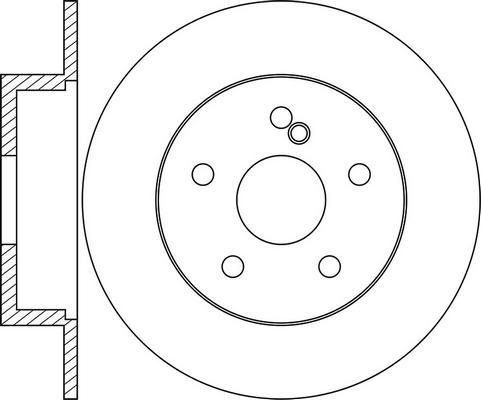 Meyle 015 523 0032/PD - Brzdový kotouč parts5.com