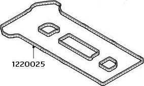 FORD 1 220 025 - Gasket Set, cylinder head cover parts5.com