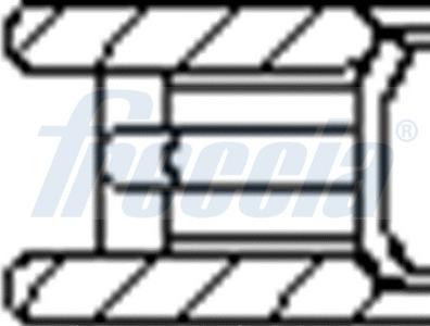 Freccia FR10-505200 - Komplet klipnih prstenova parts5.com