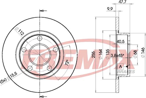 FREMAX BD-4062 - Kočioni disk parts5.com