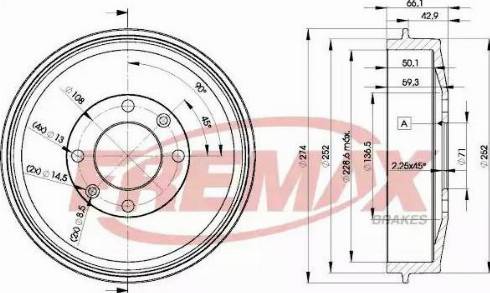 FREMAX BD-4724 - Jarrurumpu parts5.com