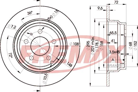 FREMAX BD-7940 - Piduriketas parts5.com