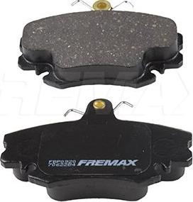 FREMAX FBP-0920 - Sada brzdových platničiek kotúčovej brzdy parts5.com