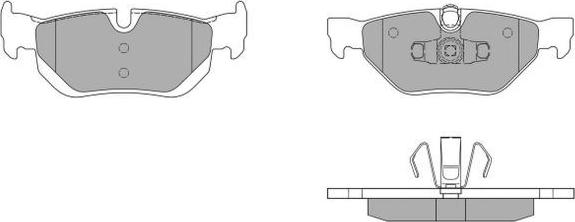 FREMAX FBP-1403 - Set placute frana,frana disc parts5.com