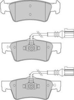 FREMAX FBP-1552 - Brake Pad Set, disc brake parts5.com