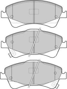 FREMAX FBP-1653 - Zestaw klocków hamulcowych, hamulce tarczowe parts5.com