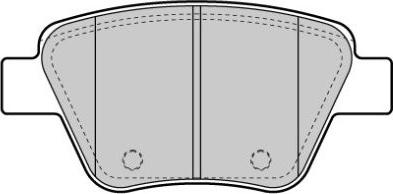 FREMAX FBP-1663 - Set placute frana,frana disc parts5.com