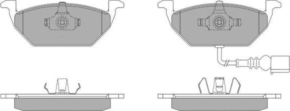 FREMAX FBP-1070 - Piduriklotsi komplekt,ketaspidur parts5.com