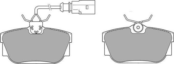 FREMAX FBP-1163 - Set placute frana,frana disc parts5.com