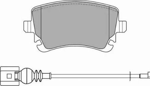 FREMAX FBP-1368-01 - Sada brzdových platničiek kotúčovej brzdy parts5.com