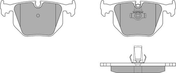 FREMAX FBP-1334 - Set placute frana,frana disc parts5.com