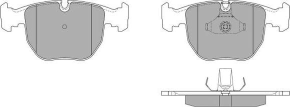 FREMAX FBP-1332 - Set placute frana,frana disc parts5.com