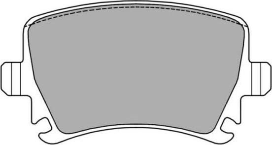 FREMAX FBP-1371 - Fren balata seti, diskli fren parts5.com