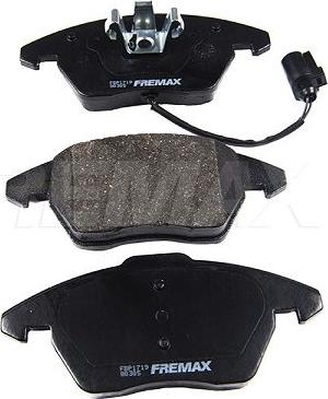 FREMAX FBP-1719 - Brake Pad Set, disc brake parts5.com