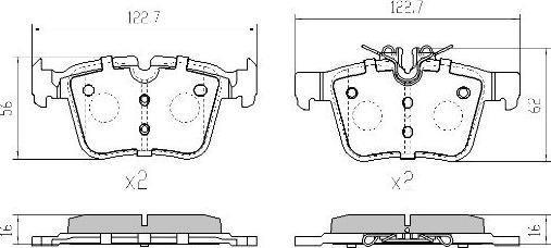 FREMAX FBP-2001 - Jarrupala, levyjarru parts5.com