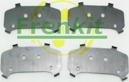 Frenkit 940096 - Folie antizgomot, placute de frana (suport) parts5.com