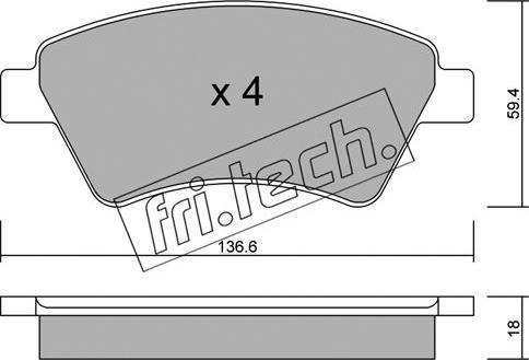 Fri.Tech. 560.0 - Jarrupala, levyjarru parts5.com