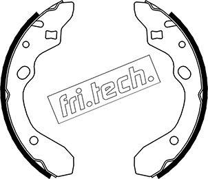 Fri.Tech. 1049.144 - Set saboti frana parts5.com