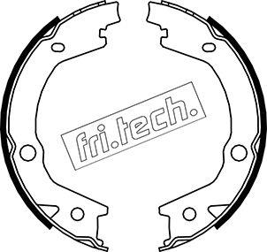 Fri.Tech. 1046.220 - Set saboti frana, frana de mana parts5.com