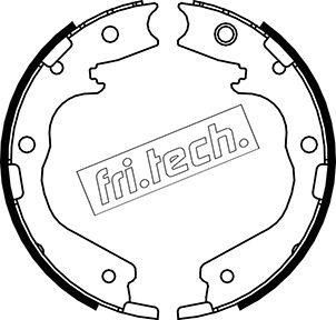 Fri.Tech. 1047.378 - Set saboti frana, frana de mana parts5.com