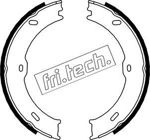 Fri.Tech. 1052.133 - Jarrukenkäsarja, seisontajarru parts5.com