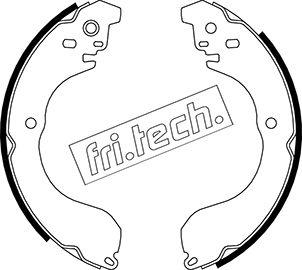 Fri.Tech. 1067.199 - Brake Shoe Set parts5.com