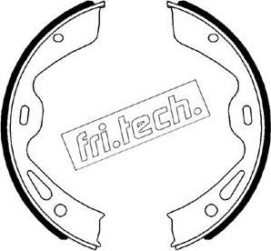 Fri.Tech. 1083.004 - Set saboti frana, frana de mana parts5.com