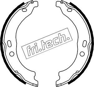 Fri.Tech. 1034.118 - Bremsbackensatz, Feststellbremse parts5.com