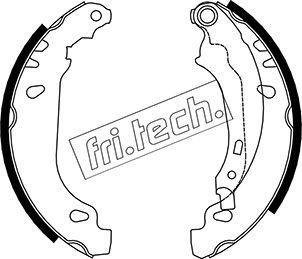 Fri.Tech. 1079.191 - Brake Shoe Set parts5.com