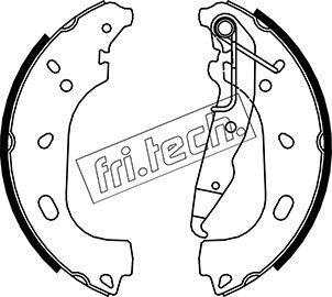 Fri.Tech. 1073.177 - Brake Shoe Set parts5.com