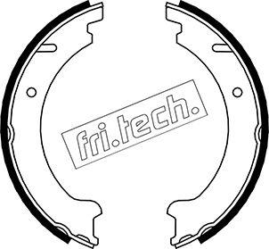 Fri.Tech. 1127.272 - Set saboti frana, frana de mana parts5.com