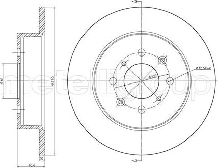 Maxgear 19-3189 - Fren diski parts5.com