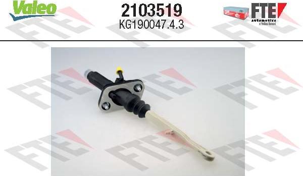 FTE 2103519 - Master Cylinder, clutch parts5.com