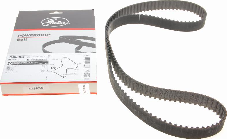 Gates 5486XS - Fogasszíj parts5.com