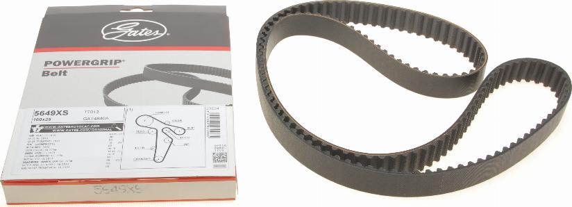 Gates 5649XS - Timing Belt parts5.com