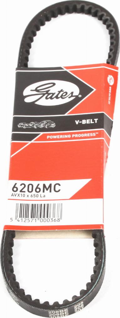 Gates 6206MC - V-kayışı parts5.com