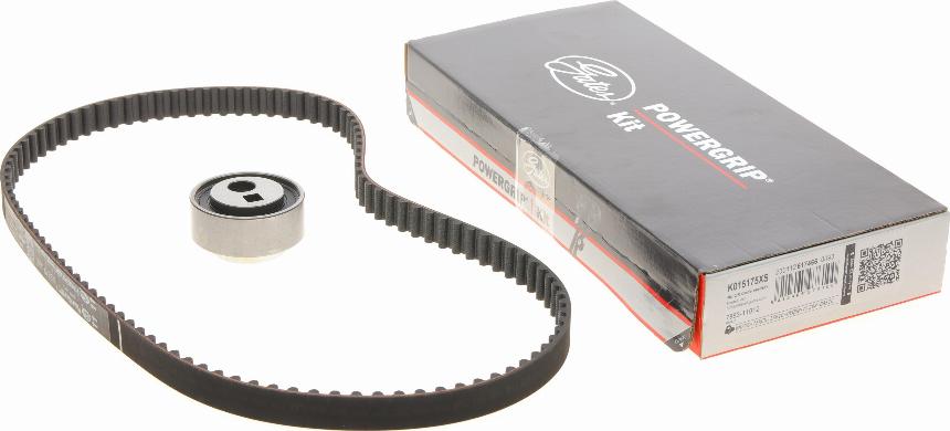 Gates K015175XS - Timing Belt Set parts5.com