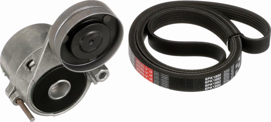 Gates K026PK1880 - V-Ribbed Belt Set parts5.com