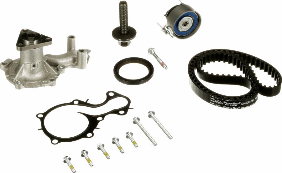 Gates KP2T354HOB - Water Pump & Timing Belt Set parts5.com