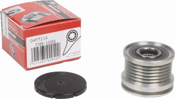 Gates OAP7114 - Pulley, alternator, freewheel clutch parts5.com