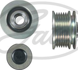 Gates OAP7266 - Pulley, alternator, freewheel clutch parts5.com