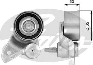 Gates T41086 - Rola intinzator,curea distributie parts5.com