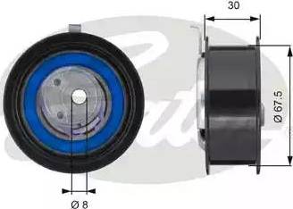 Gates T43059 - Napínací kladka, ozubený řemen parts5.com