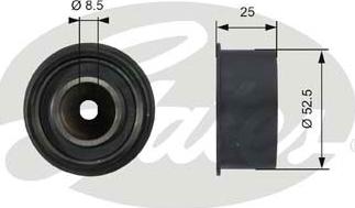 Gates T42076 - Preusmerjevalni valj / vodilni valj, zobati jermen parts5.com