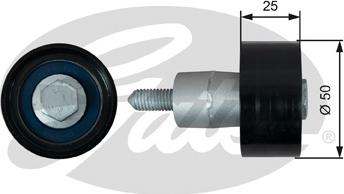 Gates T42317 - Umlenk / Führungsrolle, Zahnriemen parts5.com