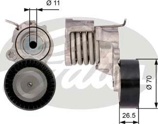 Gates T39115 - Belt Tensioner, v-ribbed belt parts5.com