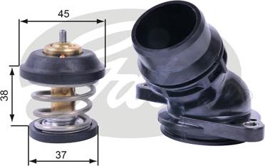 Gates TH42995K1 - Thermostat, coolant parts5.com