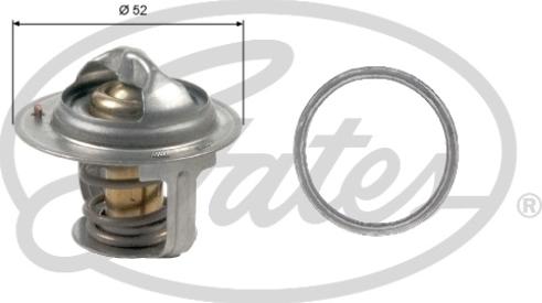 Gates TH47188G1 - Termostat,lichid racire parts5.com