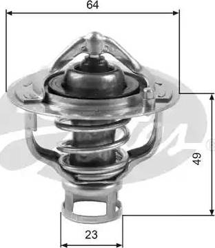 Gates TH04082G1 - Termostat, środek chłodzący parts5.com