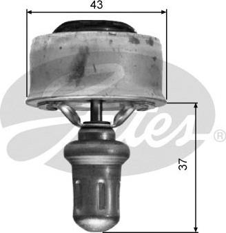 Gates TH01489 - Termostat chladenia parts5.com